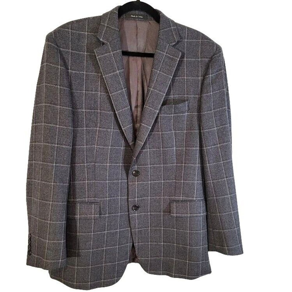 Polo Ralph‎ Lauren Wool Blazer Sport Coat Men's Sz 41R Brown